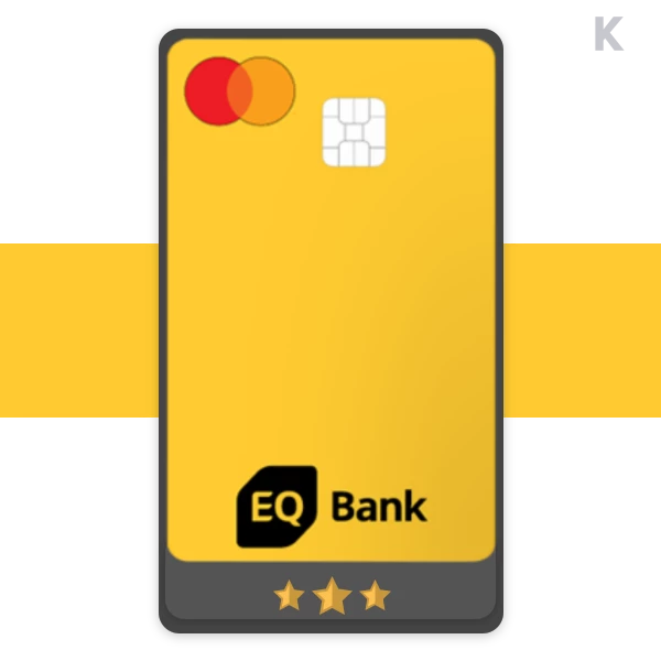 Card for the EQ Bank Personal Account