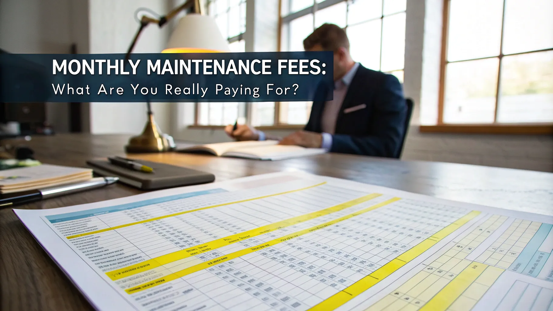 Monthly Maintenance Fees: What Are You Really Paying For?